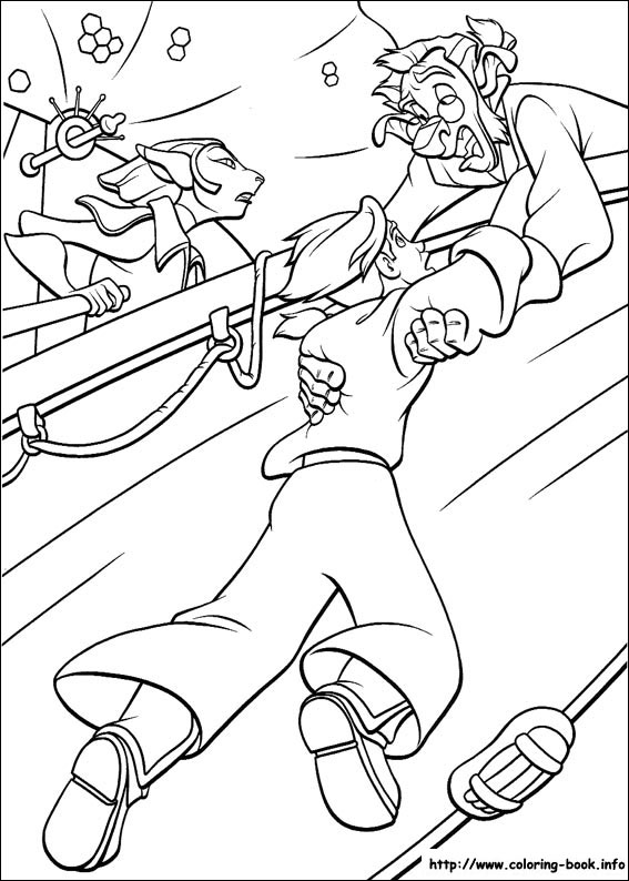 Treasure Planet coloring picture